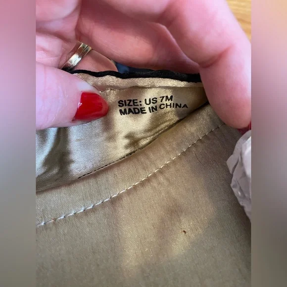 Kate Spade Cat Slippers in Black Satin - Picture 7 of 14